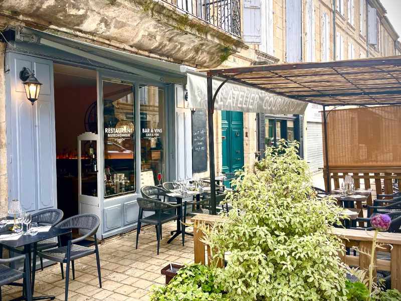 Vue intérieure atelier gourmand lectoure